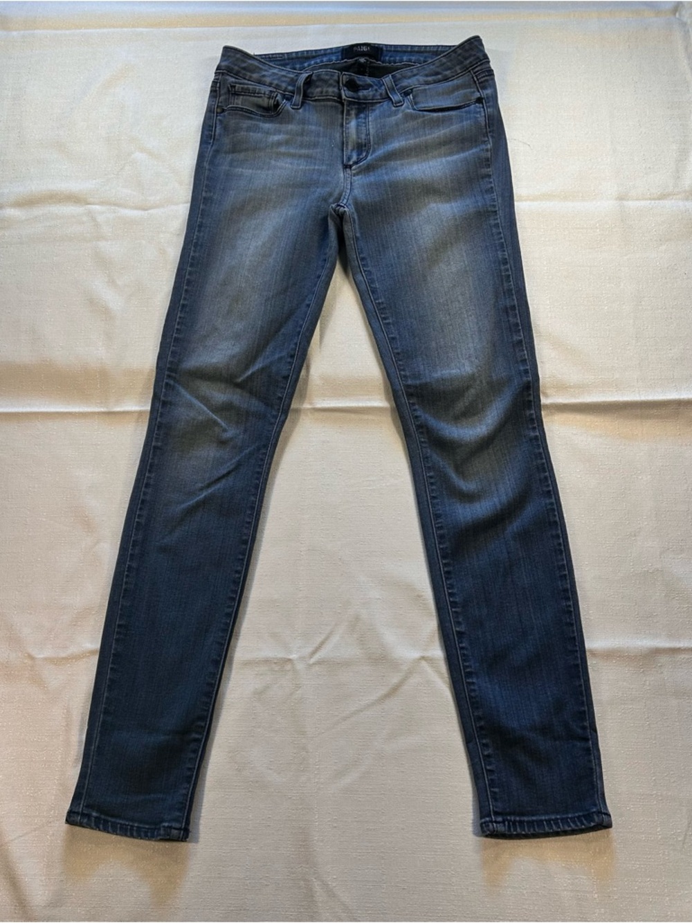 PAIGE Women's Verduga Ultra Skinny mid-rise Jeans - Blue Wash Size 28
